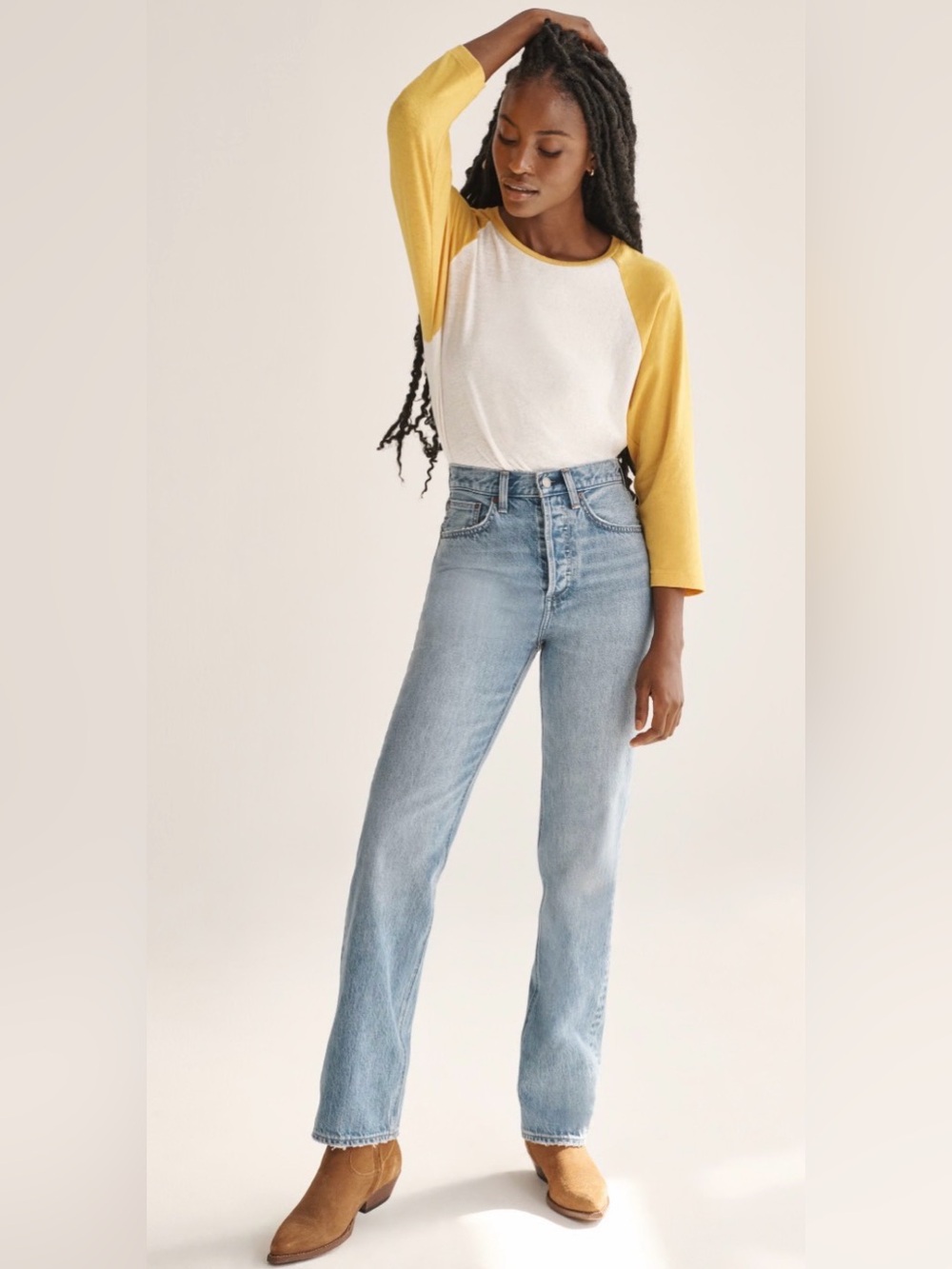 Denim Forum The Joni High Rise Loose 29L